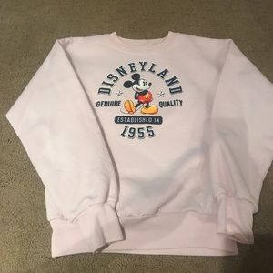 Girls Disneyland sweatshirt